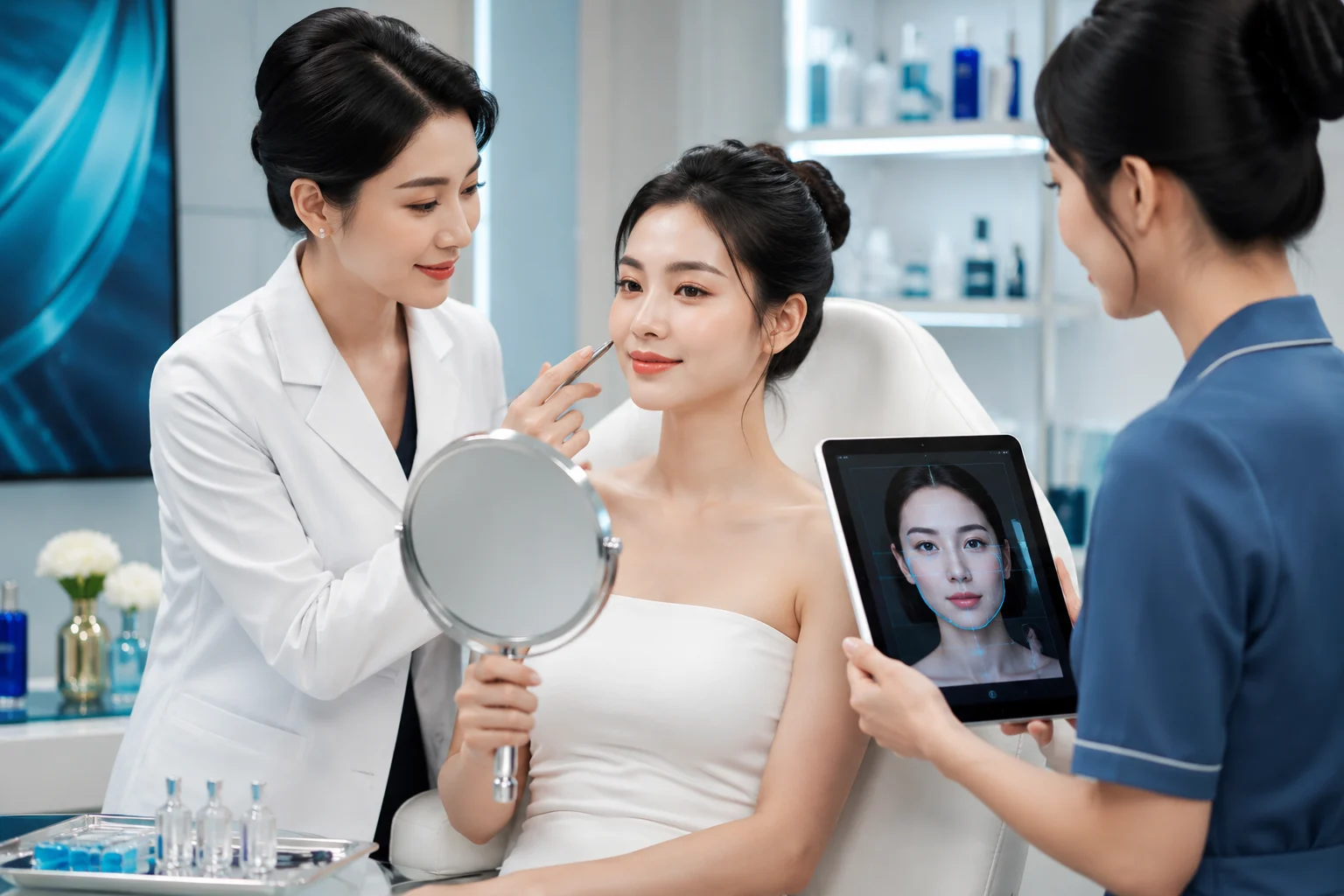 giải phẫu apple cheek lift vùng má giữa