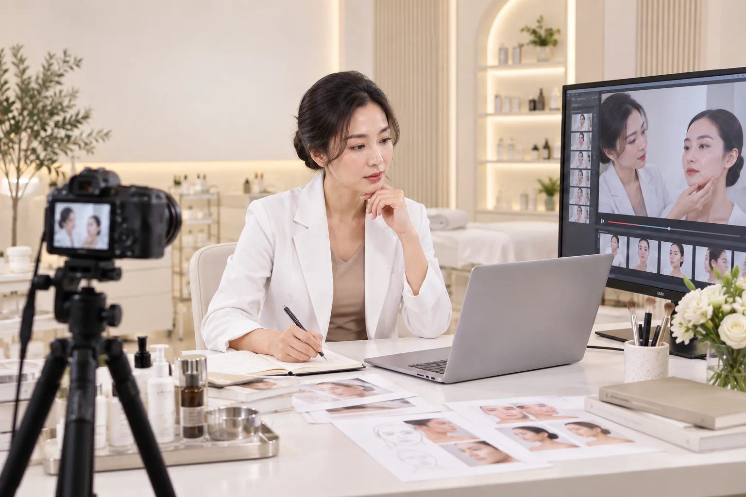 video khóa học thẩm mỹ online chuyên sâu