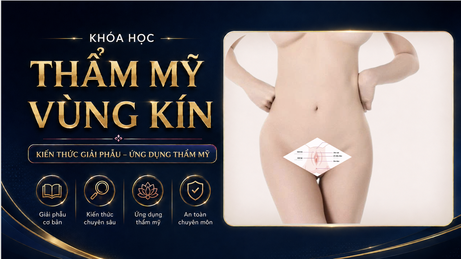 PHẪU THUẬT THẨM MỸ VÙNG KÍN CHUYÊN SÂU NÂNG CAO