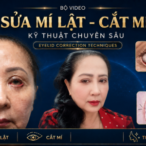 CHỈNH SỬA MÍ LẬT & CẮT SỬA MÍ HẠ SIZE & GHÉP MỠ MÍ MẮT