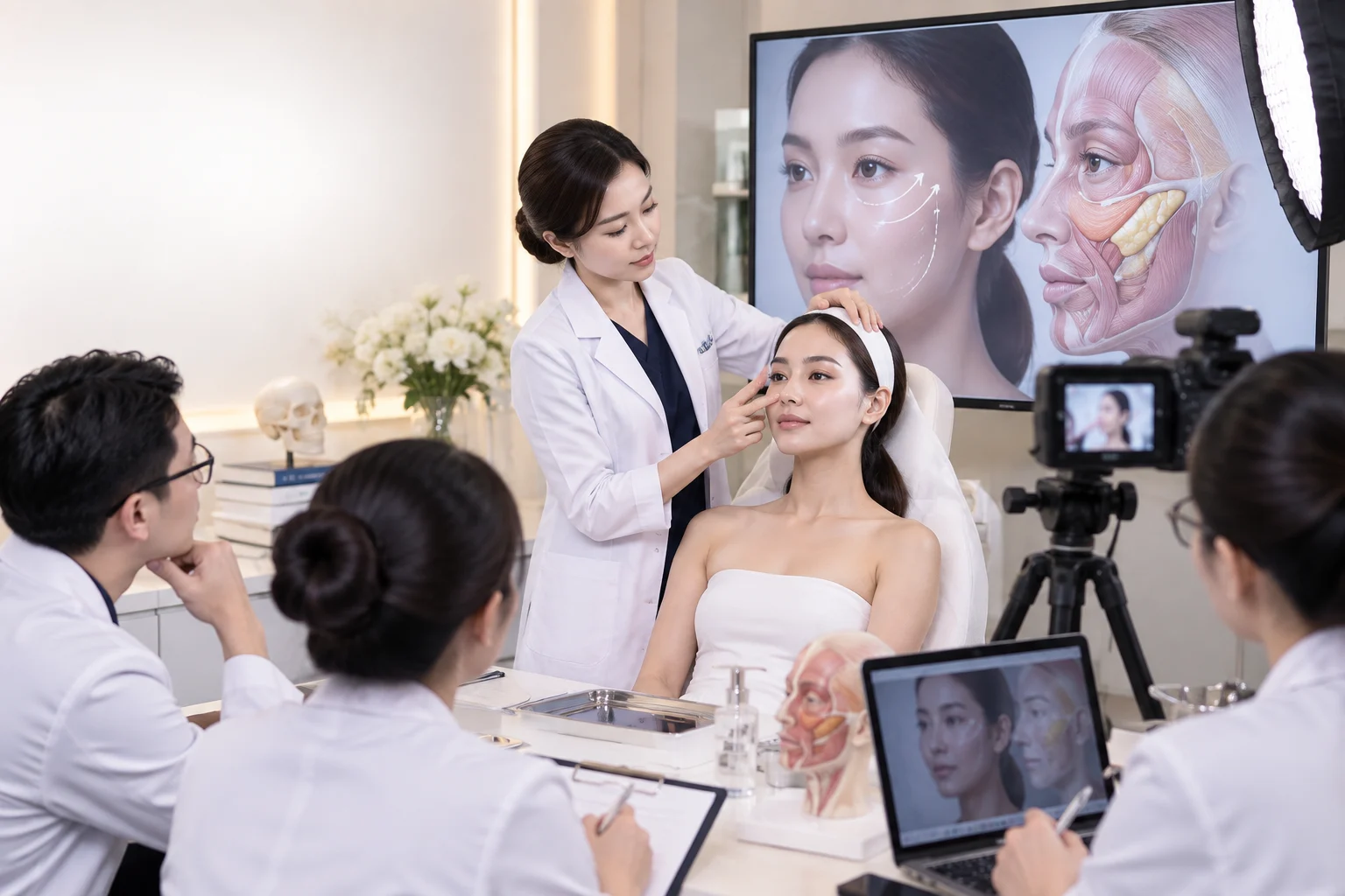 các nhóm kỹ thuật nâng cơ táo và midface lift